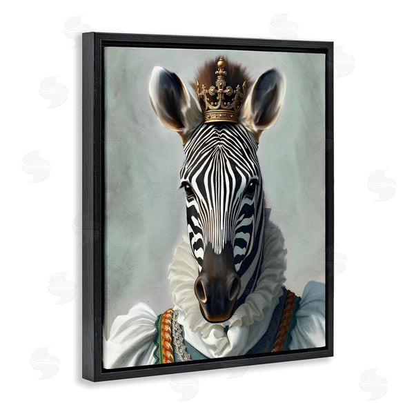 Stupell Industries Kim Allen | Zebra Queen Regal Portrait