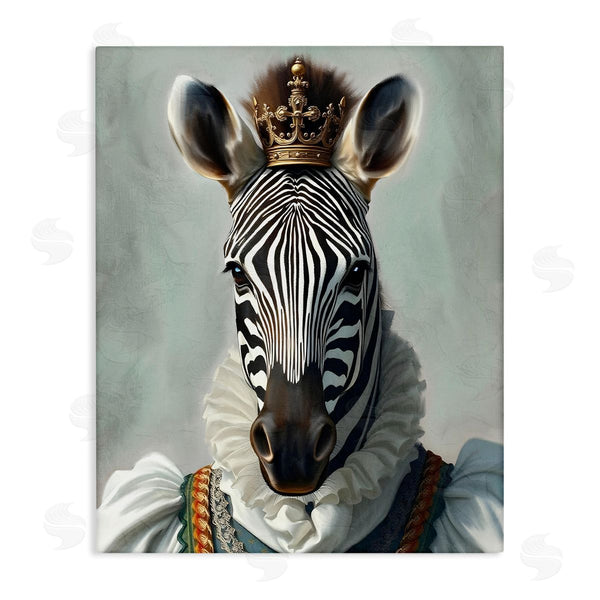 stupell industries Kim Allen | Zebra Queen Regal Portrait