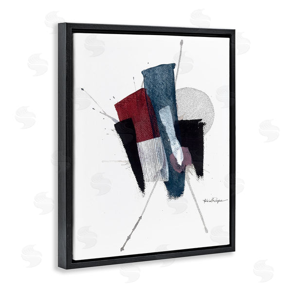 Stupell Industries Kim Rupe | Abstract Pointillism Shapes