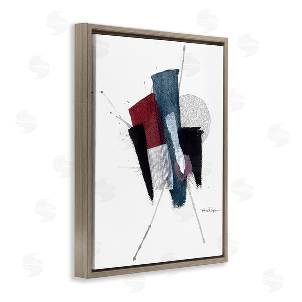 Stupell Industries Kim Rupe | Abstract Pointillism Shapes