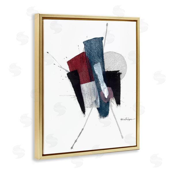 Stupell Industries Kim Rupe | Abstract Pointillism Shapes
