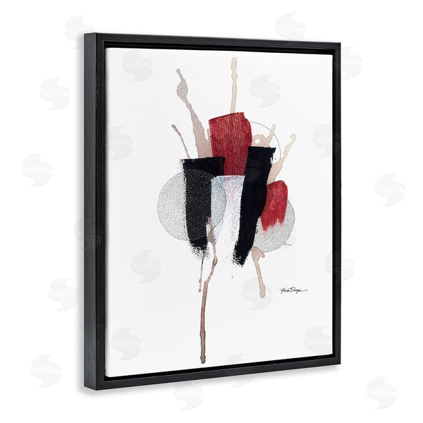 Stupell Industries Kim Rupe | Abstract Stained Pointillism Shapes