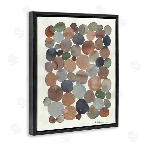 Stupell Industries Kim Rupe | Earth Tone Organic Circles