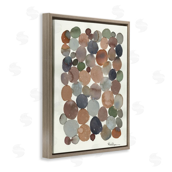 Stupell Industries Kim Rupe | Earth Tone Organic Circles
