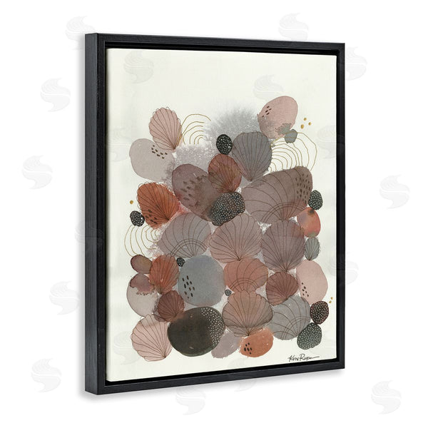 Stupell Industries Kim Rupe | Warm Abstract Stones And Shells
