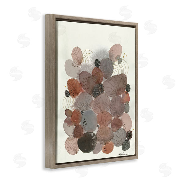Stupell Industries Kim Rupe | Warm Abstract Stones And Shells