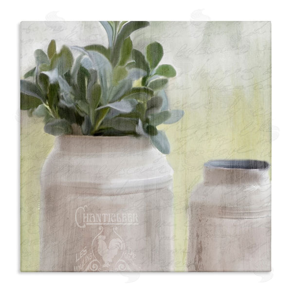 stupell industries Kimberly Allen | Farmhouse Mill Can with Greenery