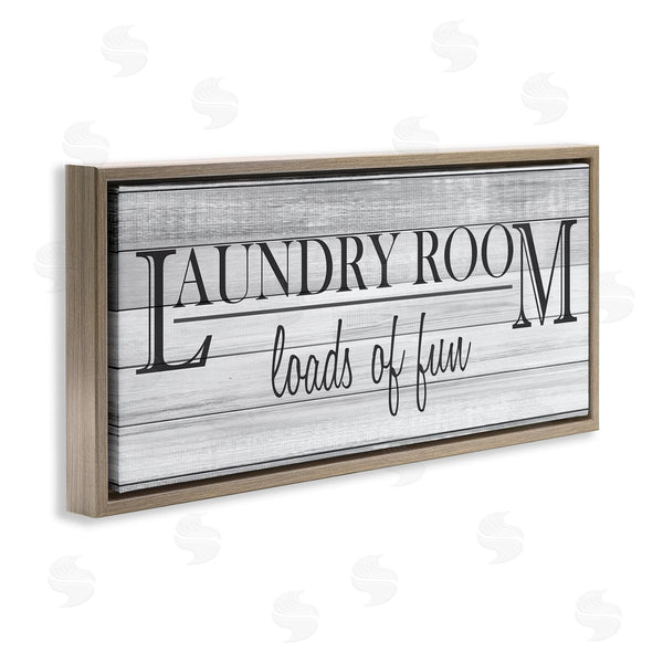 Stupell Industries Kimberly Allen | Fun Laundry Room Funny Bathroom