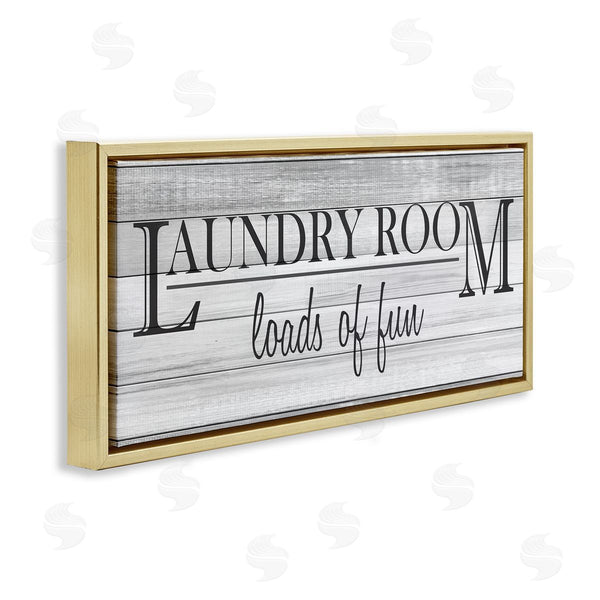 Stupell Industries Kimberly Allen | Fun Laundry Room Funny Bathroom