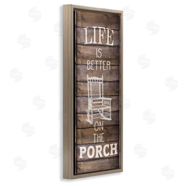 Stupell Industries Kimberly Allen | Porch Life Country Rustic