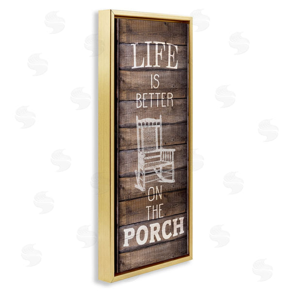 Stupell Industries Kimberly Allen | Porch Life Country Rustic