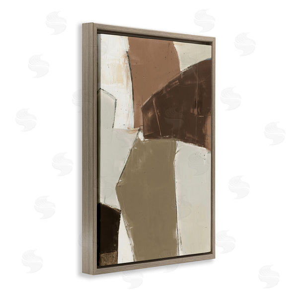 Stupell Industries Kippi Leonard | Contemporary Neutral Earth Tones