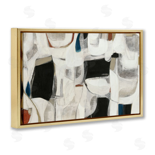 Stupell Industries Kippi Leonard | Dynamic Earthy Shapes