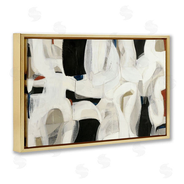 Stupell Industries Kippi Leonard | Dynamic Earthy Shapes