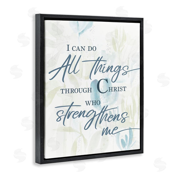Stupell Industries Krinlox | All Things Through Christ Wall Art