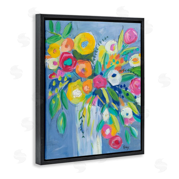 Stupell Industries Krinlox | Cheerful Blossom Energy Wall Art