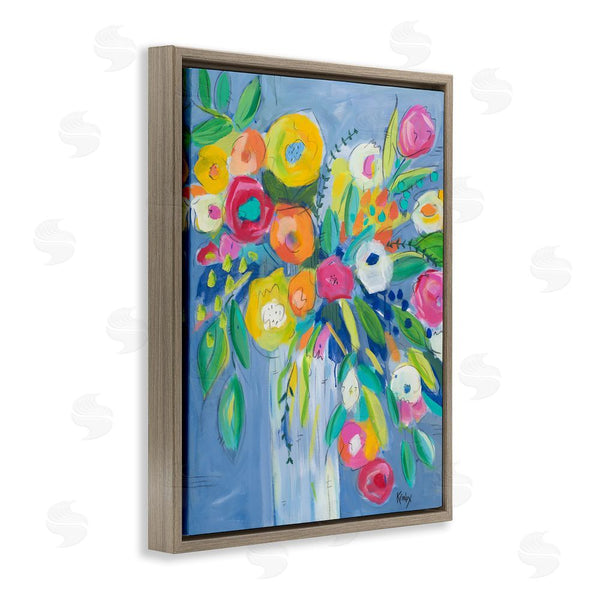 Stupell Industries Krinlox | Cheerful Blossom Energy Wall Art