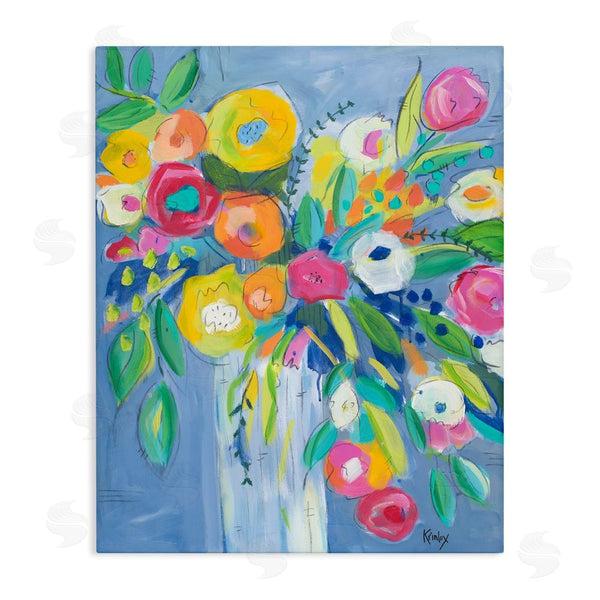 stupell industries Krinlox | Cheerful Blossom Energy Wall Art