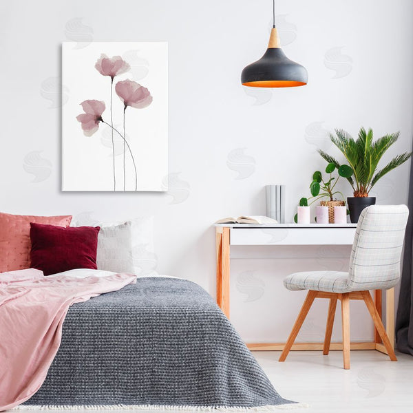 Stupell Industries Krinlox | Standing Tall Pink Flowers Wall Art