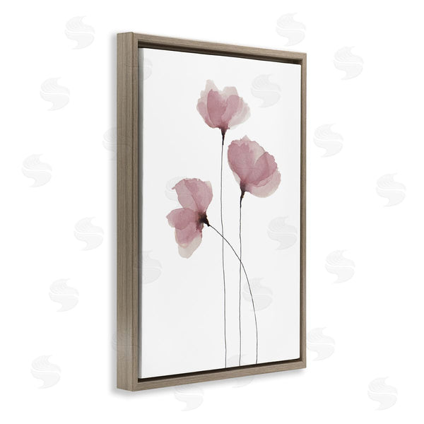 Stupell Industries Krinlox | Standing Tall Pink Flowers Wall Art