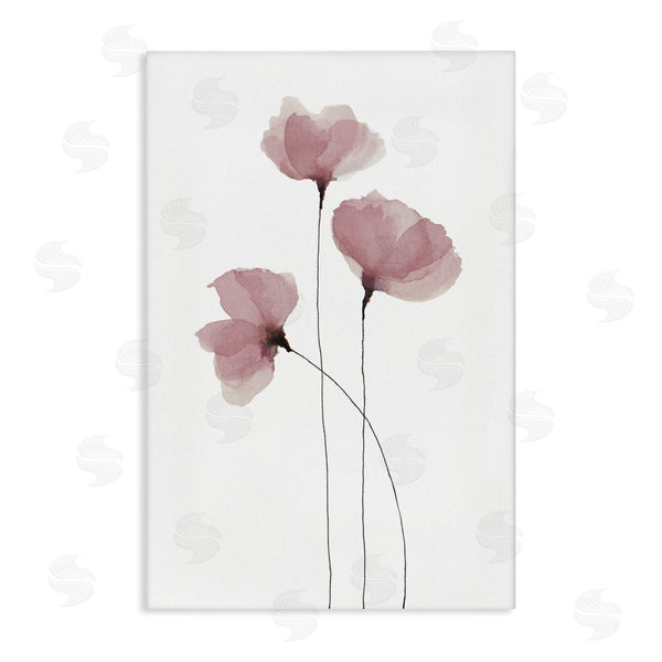 stupell industries Krinlox | Standing Tall Pink Flowers Wall Art