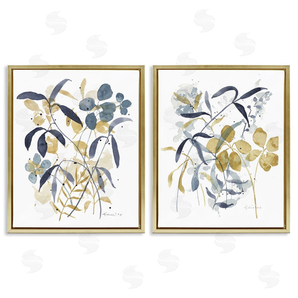 Stupell Industries Krinlox | Whimsy Watercolor Botanicals