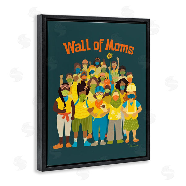 Stupell Industries Kris Duran | Wall Of Moms Illustration Social Justice Statement