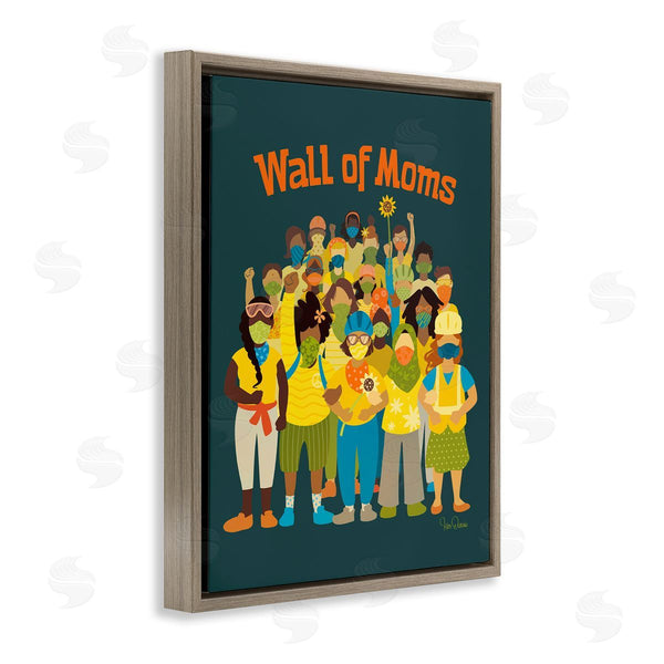 Stupell Industries Kris Duran | Wall Of Moms Illustration Social Justice Statement