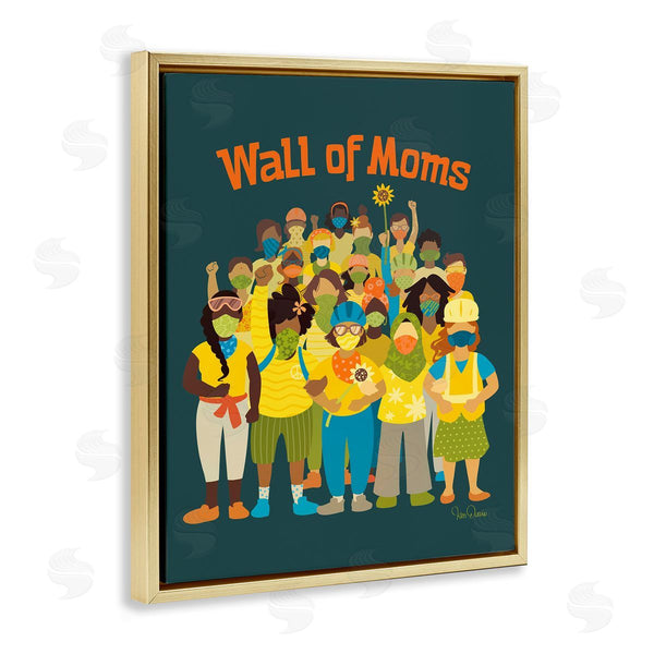 Stupell Industries Kris Duran | Wall Of Moms Illustration Social Justice Statement