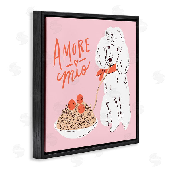 Stupell Industries Krissy Mast | Amore Mio Pasta Poodle