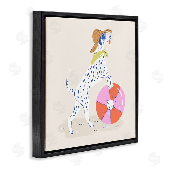 Stupell Industries Krissy Mast | Beach Ball Dalmatian