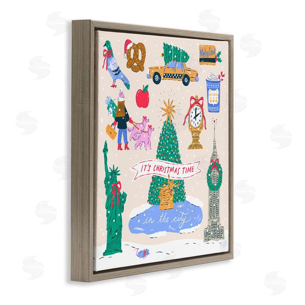 Stupell Industries Krissy Mast | Christmas In New York City