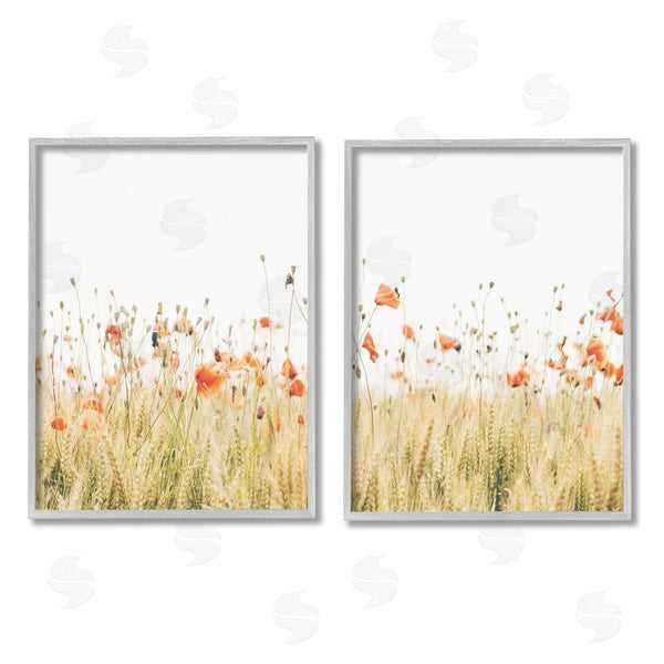 Stupell Industries Krista Broadway | Rural Poppy Field