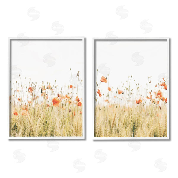 Stupell Industries Krista Broadway | Rural Poppy Field
