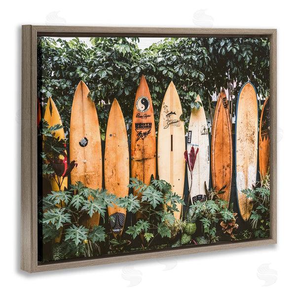Stupell Industries Krista Broadway | Surf Boards In Nature