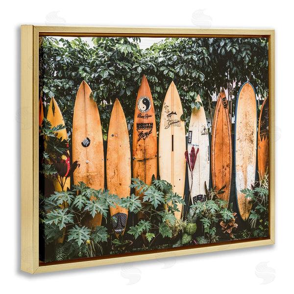 Stupell Industries Krista Broadway | Surf Boards In Nature