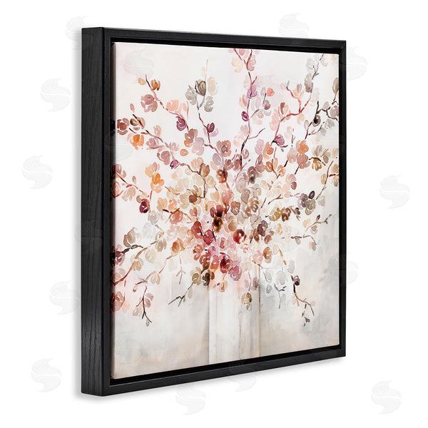 Stupell Industries Kristen Brockmon | Abstract Warm Floral Vines