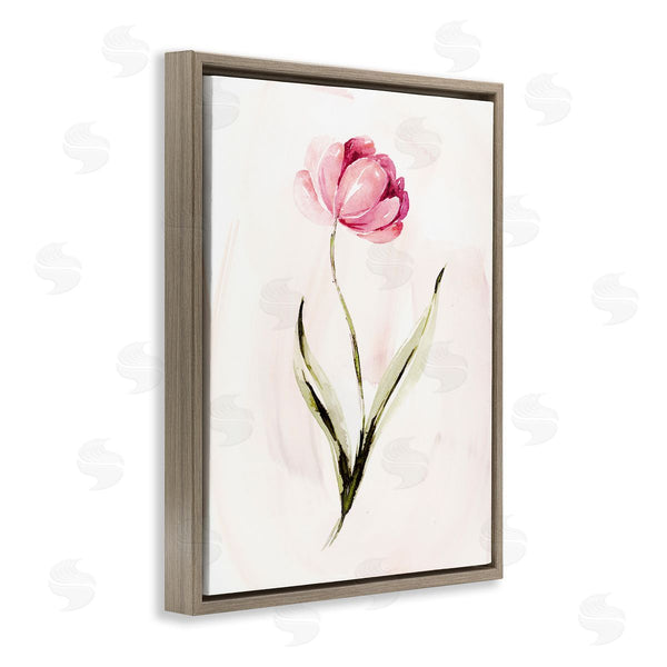 Stupell Industries Kristen Brockmon | Modern Pink Blossom Sprig Wall Art