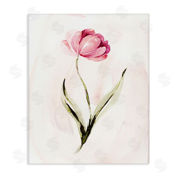 stupell industries Kristen Brockmon | Modern Pink Blossom Sprig Wall Art