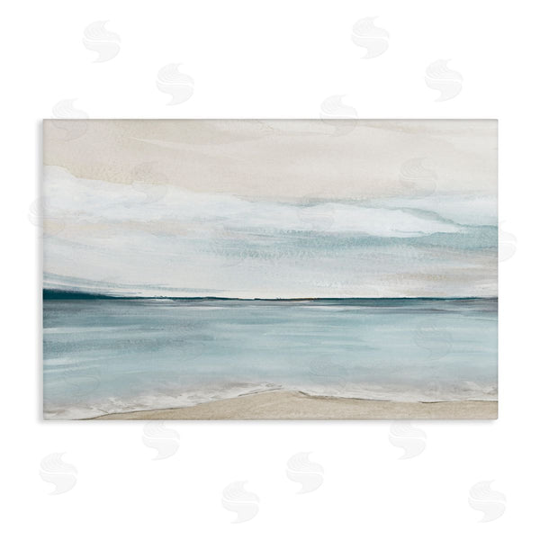 stupell industries Kristen Brockmon | Muted Soft Watercolor Beach