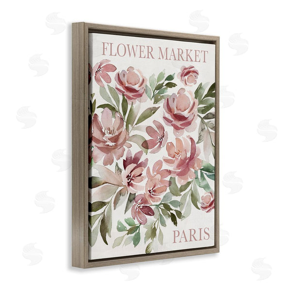 Stupell Industries Kristen Brockmon | Paris Flower Market Wall Art