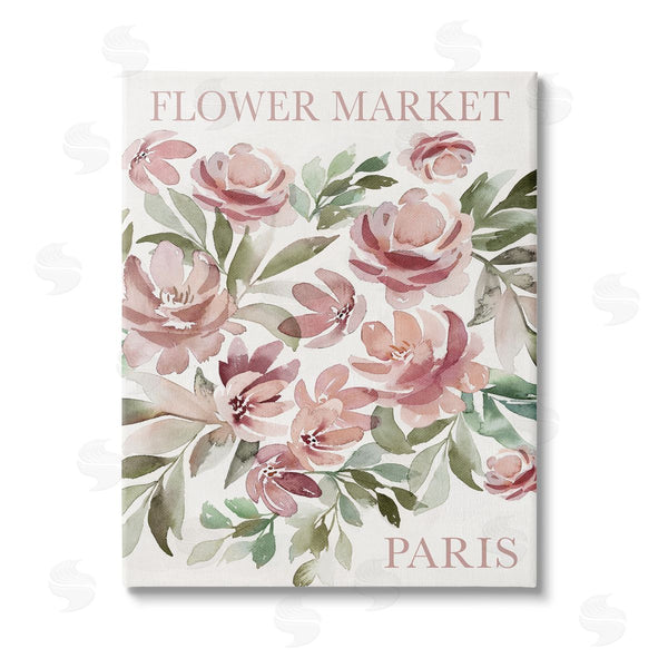 stupell industries Kristen Brockmon | Paris Flower Market Wall Art