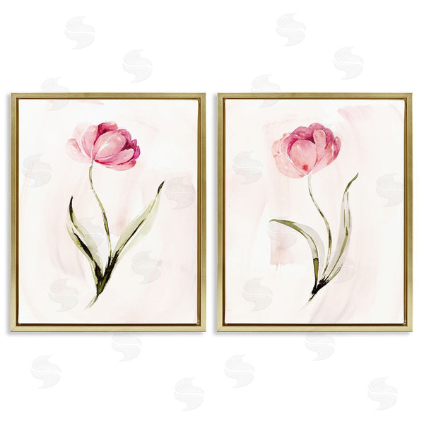 Stupell Industries Kristen Brockmon | Vivid Pink Budding Bloom