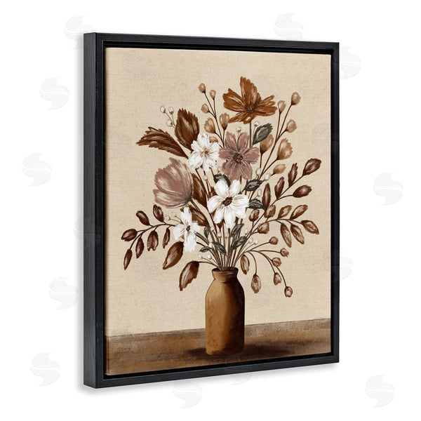 Stupell Industries Kristen Dalpiaz | Mocha Flower Vase