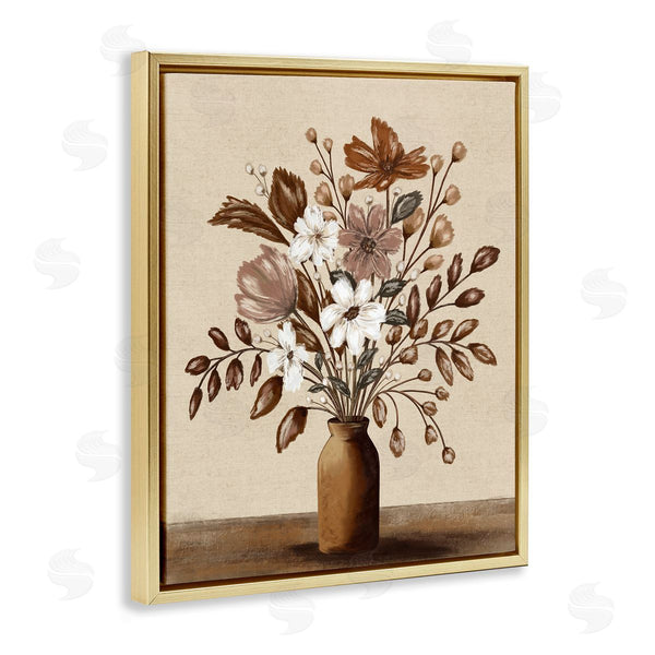 Stupell Industries Kristen Dalpiaz | Mocha Flower Vase