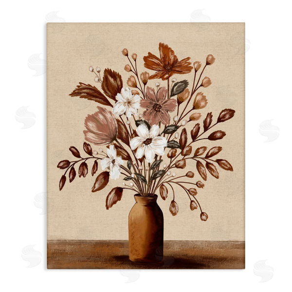 stupell industries Kristen Dalpiaz | Mocha Flower Vase