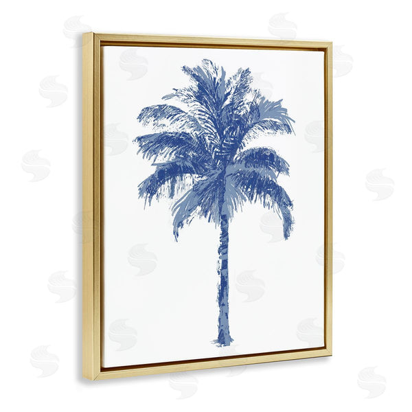 Stupell Industries Kristen Drew | Abstract Brushed Palm Tree