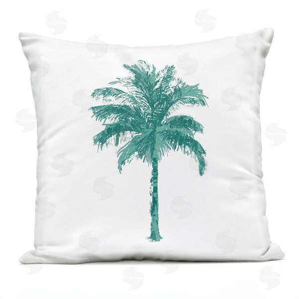 Stupell Industries Kristen Drew | Contemporary Green Palm Tree Printed Throw Pillow