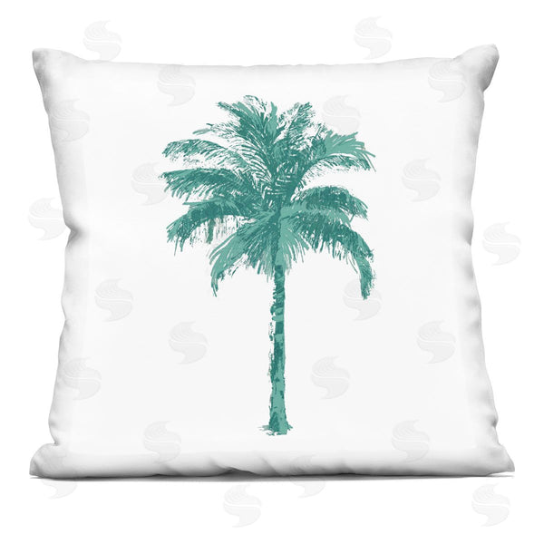stupell industries Kristen Drew | Contemporary Green Palm Tree Printed Throw Pillow