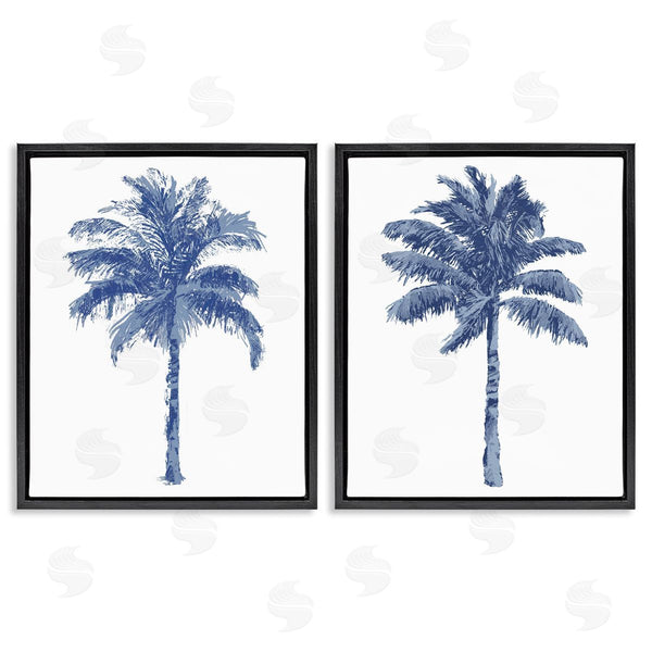 Stupell Industries Kristen Drew | Modern Brushed Palm Trees